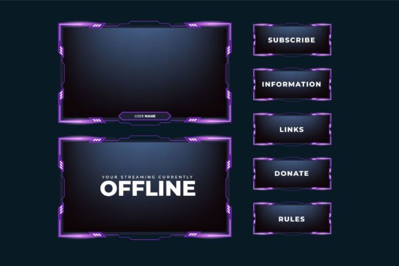 Download Modern Gaming Screen Interface Vector - Screen interface Collection