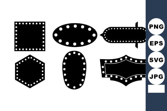 Download Vintage Carnival Light Bulb Frames - Frame Collection