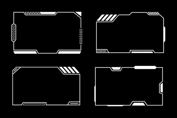 Download Streaming Overlay Borders Frame Scifi - Premium Resources