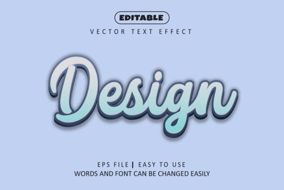 Download 3d Editable Design Text Style Effect - Editable design Collection
