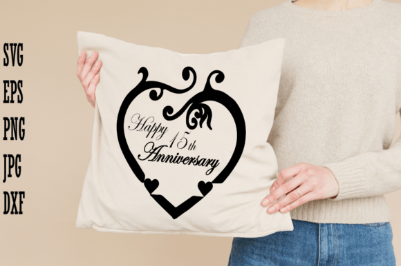 Download 15th Anniversary SVG Editable Design - Editable design Collection