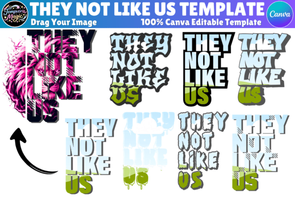 Download They Not Like Us Canva Editable Design - Editable design Collection